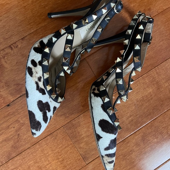 Valentino Leopard Rockstuds - Picture 7 of 9